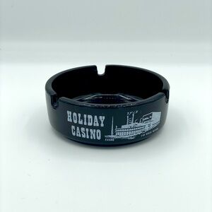 Vintage glass ashtray - Holiday Casino (Vegas)